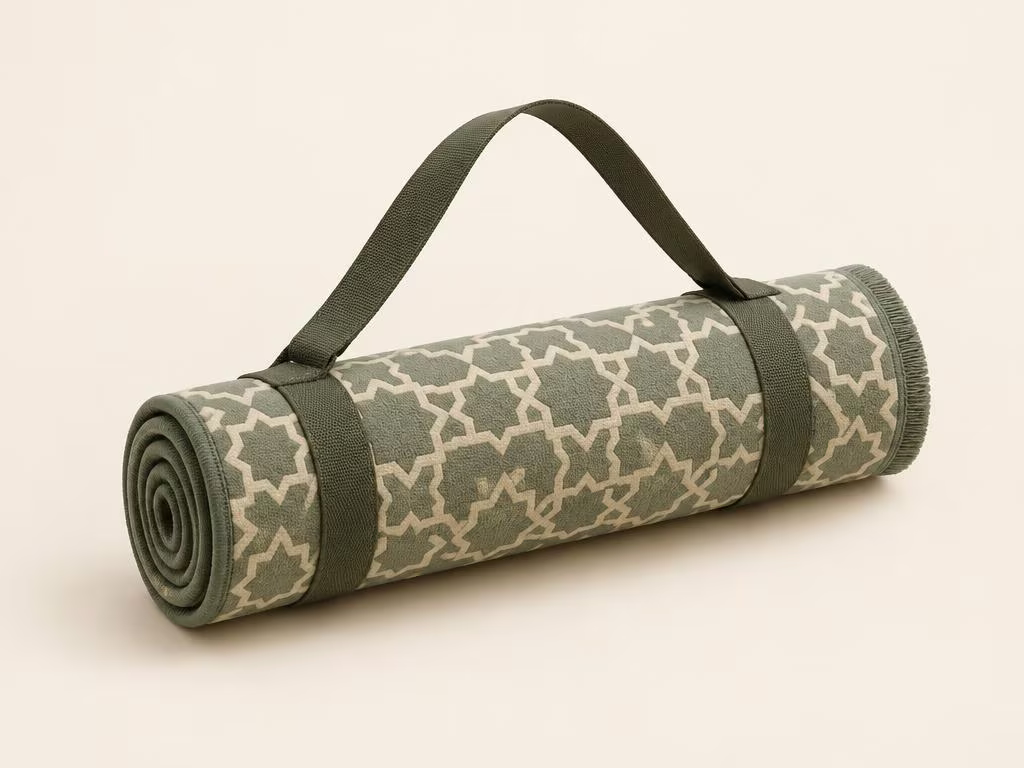 Umrah Prayer Mat — Pocket Size